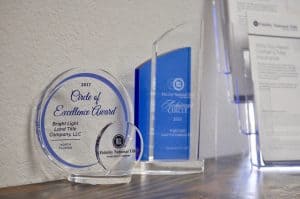 Bright Light Land Title Circle of Excellence Award